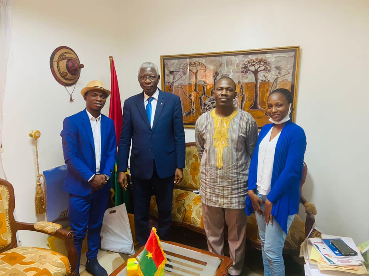 rencontre avec le consul du Burkina-Faso